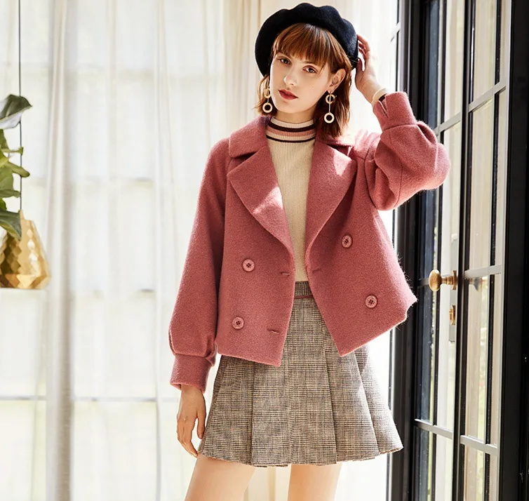 Xiao Nizi Coat Women's 2018 Fall And Winter Clothes New Style Woolen Cloth Korean-style Jacket Short Short-height Short Woolen C
Xiao Nizi Coat Women's 2018 Fall And Winter Clothes New Style Woolen Cloth Korean-style Jacket Short Short-height Short Woolen C