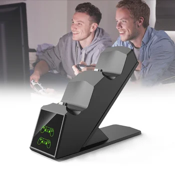 Game Chargers LED Charging Indicator for PS4/Pro/slim Charger Dual USB Handle Fast Charging Dock Station Stand Charger
Game Chargers LED Charging Indicator for PS4/Pro/slim Charger Dual USB Handle Fast Charging Dock Station Stand Charger