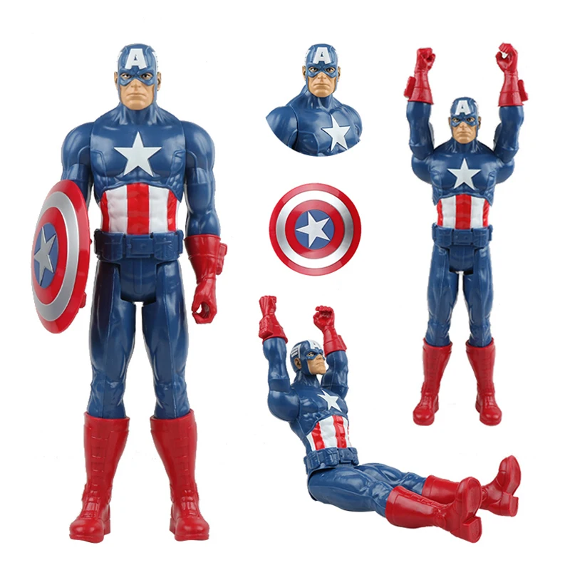 30 см Marvel Super Heroes Мстители эндgame танос Халк Капитан Америка Тор Росомаха яд фигурку