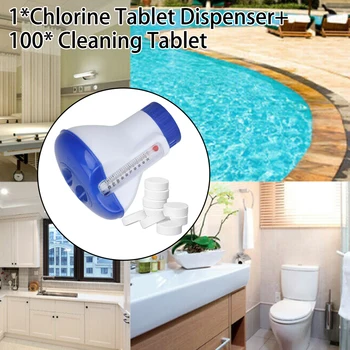 Durable Pool Cleaning Tablet + Floating Chlorine Hot Tub Pool Chemical Dispenser Cleaner Cleaning Too Sets
Durable Pool Cleaning Tablet + Floating Chlorine Hot Tub Pool Chemical Dispenser Cleaner Cleaning Too Sets