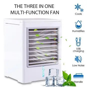 Portable Air Cooler, 3 In 1 Small Air Conditioner Cooler And Humidifier, 3 Fan Speeds Air Cooling Fan For Home Office
Portable Air Cooler, 3 In 1 Small Air Conditioner Cooler And Humidifier, 3 Fan Speeds Air Cooling Fan For Home Office