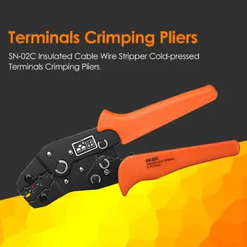 Automatic Wire Stripper Multifunctional Stripping Cold-pressed Terminal Crimping Pliers Structural Electrical Repair Tools
Automatic Wire Stripper Multifunctional Stripping Cold-pressed Terminal Crimping Pliers Structural Electrical Repair Tools