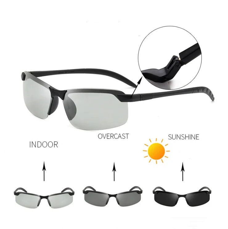 Mens Polaroid Fishing Sunglasses Sports Eyewear Photosensitive Discoloration Eyeglasses Women Riding Night Vision Glasses Gafas
Mens Polaroid Fishing Sunglasses Sports Eyewear Photosensitive Discoloration Eyeglasses Women Riding Night Vision Glasses Gafas