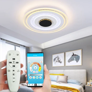 6 Acrylic LED Ceiling lamp with dimmer remote control or smart control by mobile phone for bedroom kitchen 220V 130W
6 Acrylic LED Ceiling lamp with dimmer remote control or smart control by mobile phone for bedroom kitchen 220V 130W