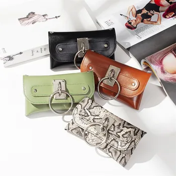 Large Ring Decoration Ladies Pockets Snake Chain Pockets Solid Color Leather Fashion Snakeskin Belt Сумка На Пояс Мужская #S11
Large Ring Decoration Ladies Pockets Snake Chain Pockets Solid Color Leather Fashion Snakeskin Belt Сумка На Пояс Мужская #S11