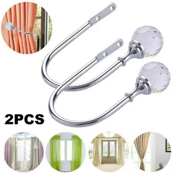 2pcs/set U-shaped Curtain Hook European Nordic Style Simple Glass Effect Curtain Buckle Wall Hooks Bathroom Hanger
2pcs/set U-shaped Curtain Hook European Nordic Style Simple Glass Effect Curtain Buckle Wall Hooks Bathroom Hanger