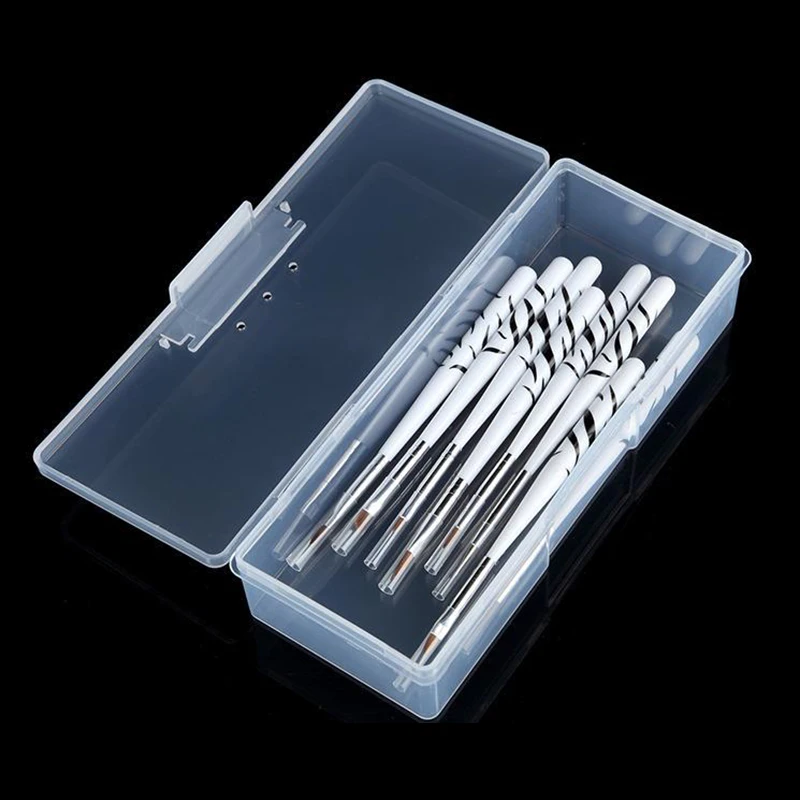 Rectangle Single-layer Nail Art Tool Empty Storage Box Tweezers Clippers Polishing Nail Art Pens Storage Case Plastic Container
Rectangle Single-layer Nail Art Tool Empty Storage Box Tweezers Clippers Polishing Nail Art Pens Storage Case Plastic Container