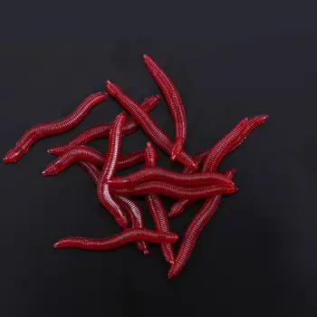 New 50pcs/Lot Soft Fishing Lure Simulation Earthworm Lure Red Worms Artificial Fishing Lures Tackle Lifelike Fishy Smell Lures 
New 50pcs/Lot Soft Fishing Lure Simulation Earthworm Lure Red Worms Artificial Fishing Lures Tackle Lifelike Fishy Smell Lures