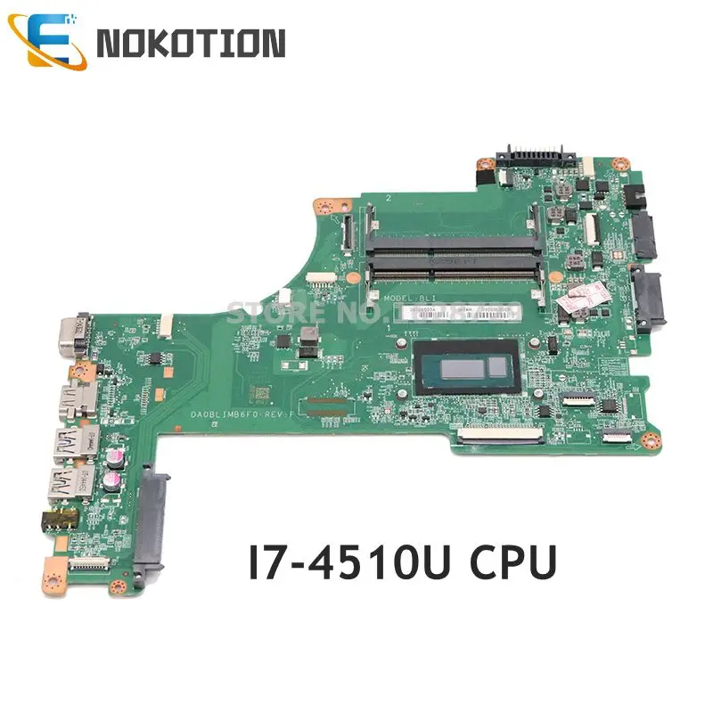 NOKOTION A000296880 DA0BLIMB6F0 основная плата для Toshiba satellite L55T-B L55-B L55T материнская ноутбука
