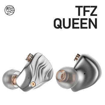 

The Fragrant Zither TFZ QUEEN 2Pin Interface Metal in ear monitor HIFI earphones 3.5mm Sports Music Dynamic DJ Stage Earphone