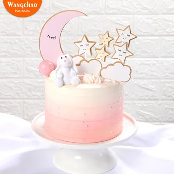 1 Set Moon Star Clouds Theme Birthday Party Cake Topper Chaming Little Stars Happy Birthday Cake Decoration Party Supplies
1 Set Moon Star Clouds Theme Birthday Party Cake Topper Chaming Little Stars Happy Birthday Cake Decoration Party Supplies