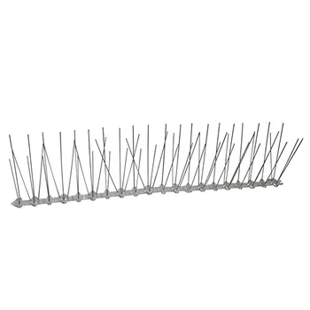 2PCS Stainless Steel Bird Spikes Kit Bird Deterrent Spikes Kit Defender Bird Off Device for Woodpecker Pigeon Starling (11cm)
2PCS Stainless Steel Bird Spikes Kit Bird Deterrent Spikes Kit Defender Bird Off Device for Woodpecker Pigeon Starling (11cm)