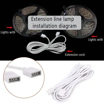 Long Extension Cord 5M Accessory Lamp Replacement Extension Cable Lead PVC Covered with 4 Pin Male Connector LED Light Wire
Long Extension Cord 5M Accessory Lamp Replacement Extension Cable Lead PVC Covered with 4 Pin Male Connector LED Light Wire