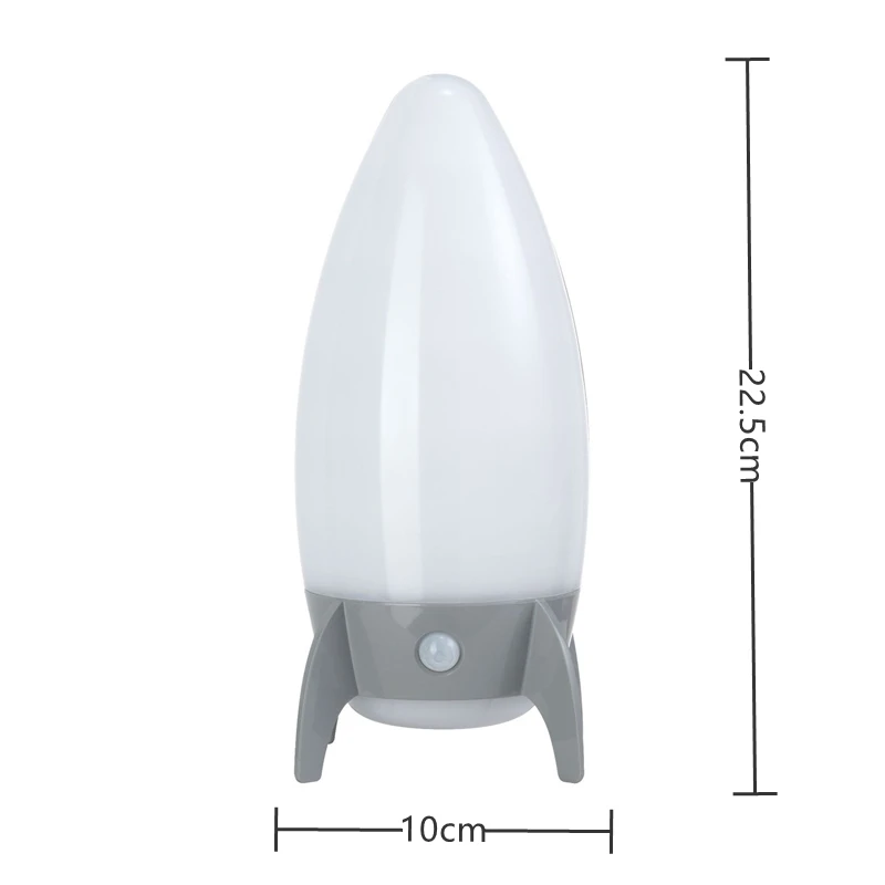 LED Rocket Lamp