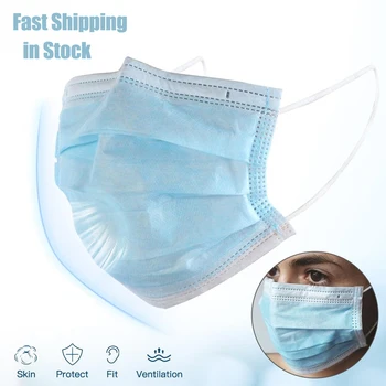 30/50 Pcs Disposable Three-layer Protective Masks Women Men Work Daily Keep Security Face Mask Anti Dust Disposable Mouth Mask
30/50 Pcs Disposable Three-layer Protective Masks Women Men Work Daily Keep Security Face Mask Anti Dust Disposable Mouth Mask