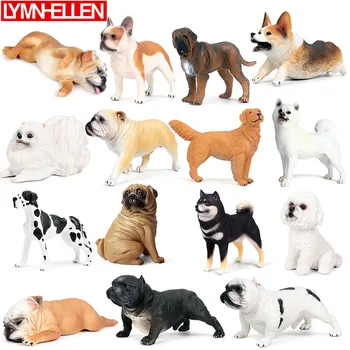 Simulation Wild Animal Pet Dog Model Corgi Pug Bulldog Pomeranian Poodle Shiba Inu Action Figure Decoration Children Toys Gifts 
Simulation Wild Animal Pet Dog Model Corgi Pug Bulldog Pomeranian Poodle Shiba Inu Action Figure Decoration Children Toys Gifts