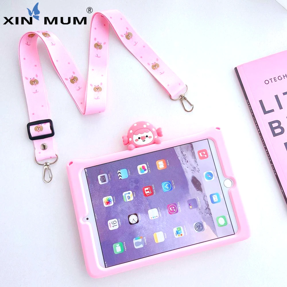 Silicone Case for iPad Mini 5 4 3 2 1 2019 Shockproof Tablet Cover for IPad Mini 2 3 1 Case with Strap
Silicone Case for iPad Mini 5 4 3 2 1 2019 Shockproof Tablet Cover for IPad Mini 2 3 1 Case with Strap