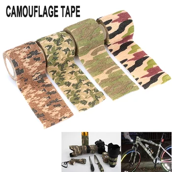 Adhesive Fabric 4.5m Non-Woven Flashlight Wrap Self-Adhesive Camping Camo Tape Stretch Bandage Rifle Accessories Roll
Adhesive Fabric 4.5m Non-Woven Flashlight Wrap Self-Adhesive Camping Camo Tape Stretch Bandage Rifle Accessories Roll