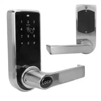 cerradura inteligente Intelligent Touching Screen Induction Password Lock 3 in 1 Password Card Key Door Lock
cerradura inteligente Intelligent Touching Screen Induction Password Lock 3 in 1 Password Card Key Door Lock