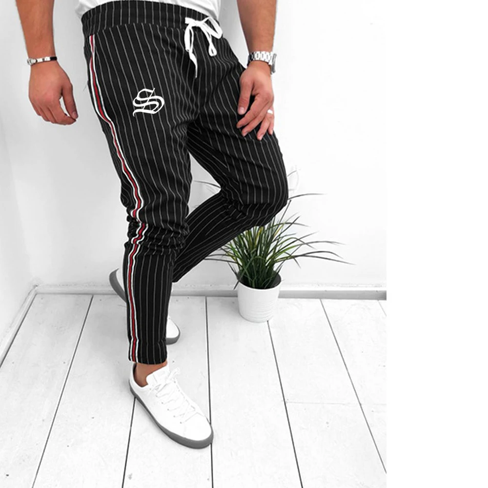 2020 Mens Casual Sports Pants Loose ventilate stripe Version Fitness Running Trousers Summer Football Workout Pants Sweatpants
2020 Mens Casual Sports Pants Loose ventilate stripe Version Fitness Running Trousers Summer Football Workout Pants Sweatpants