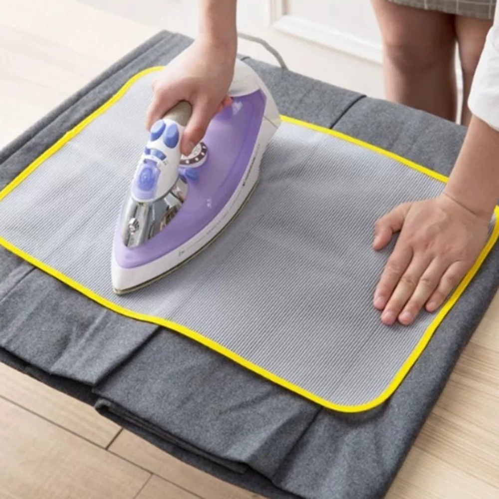 Household Protective Insulation Ironing Board Cove Against Pressing Pad Ironing Cloth Guard Protective Press Mesh( Random Color)
Household Protective Insulation Ironing Board Cove Against Pressing Pad Ironing Cloth Guard Protective Press Mesh( Random Color)