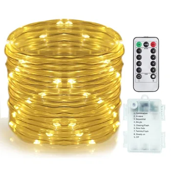 Garden Decoration 33ft/10M 100 LED Water pipe String Lights 8 Modes Remote Control Christmas Fairy Outdoor Lights
Garden Decoration 33ft/10M 100 LED Water pipe String Lights 8 Modes Remote Control Christmas Fairy Outdoor Lights