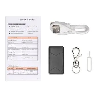 Small GPS Tracker Car GPS Locator Anti-theft Car GPS Tracker Anti-lost Tracking Device Remote Recording Precise Positioning
Small GPS Tracker Car GPS Locator Anti-theft Car GPS Tracker Anti-lost Tracking Device Remote Recording Precise Positioning