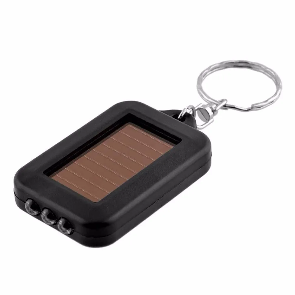 2016 Mini Portable Solar Power 3LED Light Keychain Torch Flashlight Key Ring Gift Rechargeable Useful
2016 Mini Portable Solar Power 3LED Light Keychain Torch Flashlight Key Ring Gift Rechargeable Useful