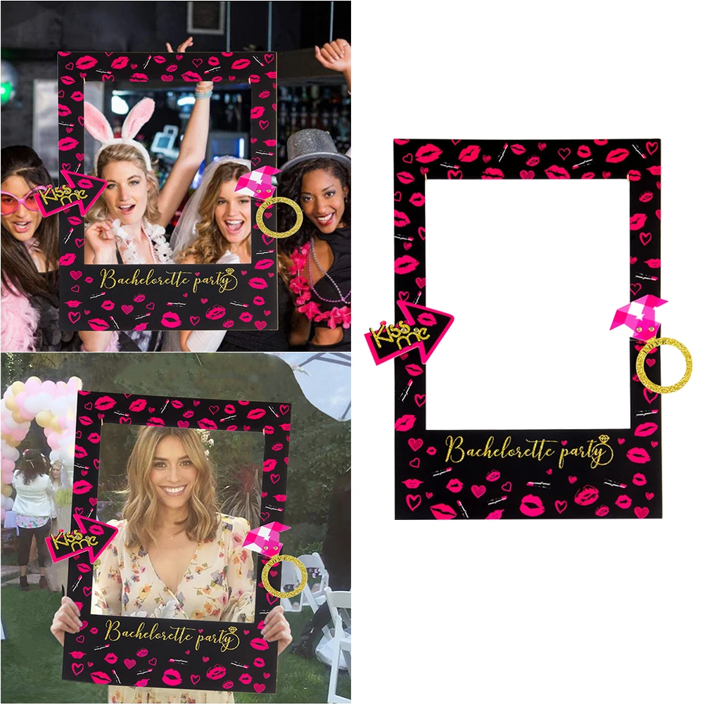 1pc Lipstick Photo Frame Photo Props KT Board Picture Frame Funny Photobooth Props Selfie Prop Frame Bachelorette Party Supplies
1pc Lipstick Photo Frame Photo Props KT Board Picture Frame Funny Photobooth Props Selfie Prop Frame Bachelorette Party Supplies