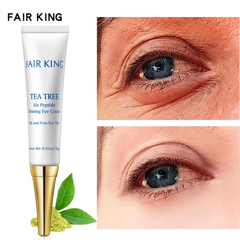 FAIR KING Six Peptide Anti-Wrinkle Eye Cream Anti-Aging Remove Dark Circles Eyes Bag Fine Lines Moisturizing Brighten Eye Care
FAIR KING Six Peptide Anti-Wrinkle Eye Cream Anti-Aging Remove Dark Circles Eyes Bag Fine Lines Moisturizing Brighten Eye Care