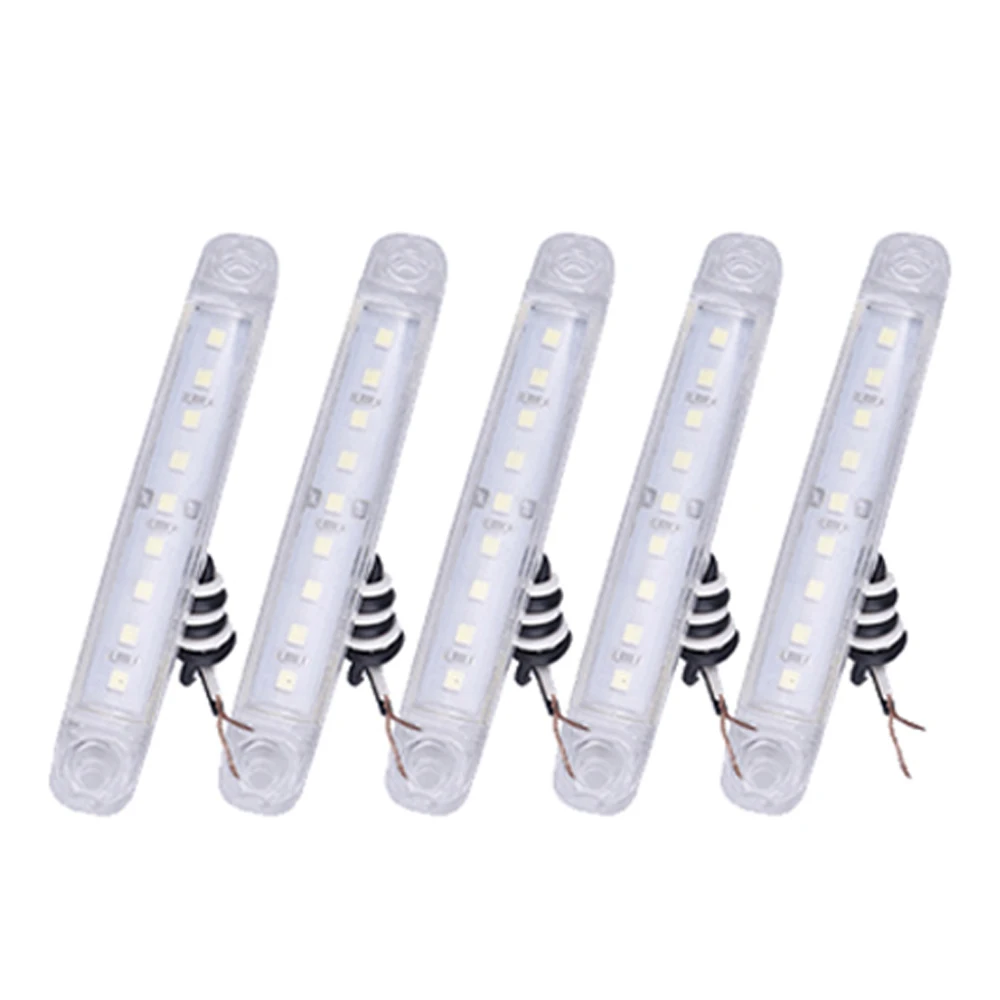 20pcs White 9-LED Bus/Truck/Trailer/Truck 24V LED Lights Side Marker Light Waterproof LED Light Tail indicator Parking light
20pcs White 9-LED Bus/Truck/Trailer/Truck 24V LED Lights Side Marker Light Waterproof LED Light Tail indicator Parking light