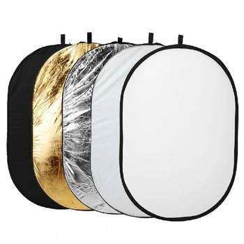 90x120CM 5-in-1 Professional Collapsible Multi-Disc Light Reflector Camera Reflector Translucent Light-transmitting Plate
90x120CM 5-in-1 Professional Collapsible Multi-Disc Light Reflector Camera Reflector Translucent Light-transmitting Plate