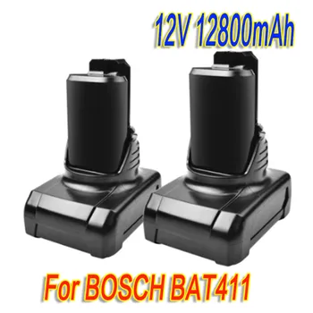 high capacity BAT411 Li-ion Battery 12800mAh For Bosch 10.8V 12V 4Ah BAT411 BAT412A, BAT413A 2607336996 Drill Li-ion Battery
high capacity BAT411 Li-ion Battery 12800mAh For Bosch 10.8V 12V 4Ah BAT411 BAT412A, BAT413A 2607336996 Drill Li-ion Battery