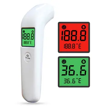 LCD Digital Infrared Forehead Thermometer Gun Children Adult Fever Alert Body Temperature Meter Measurement
LCD Digital Infrared Forehead Thermometer Gun Children Adult Fever Alert Body Temperature Meter Measurement