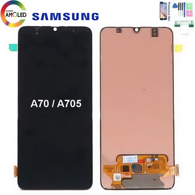 ORIGINAL 6.7†Amoled LCD Display For Samsung Galaxy A70 A705 A705F SM-A705MN LCD Display with Touch Screen Digitizer With Frame
ORIGINAL 6.7†Amoled LCD Display For Samsung Galaxy A70 A705 A705F SM-A705MN LCD Display with Touch Screen Digitizer With Frame