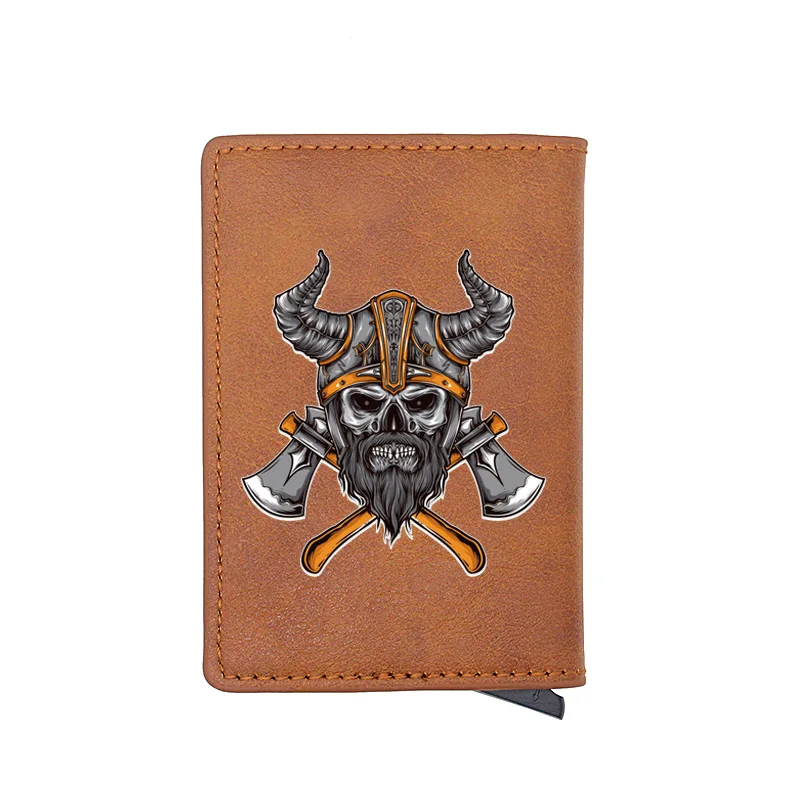 Classic Norse Mythology Viking Odin Printing RFID Blocking Men Credit Card Holder Leather Bank Card Wallet Case Protection Purse
Classic Norse Mythology Viking Odin Printing RFID Blocking Men Credit Card Holder Leather Bank Card Wallet Case Protection Purse