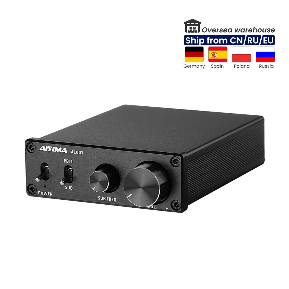 AIYIMA TPA3116D2 Subwoofer Amplifier Class D HiFi Mono Digital High Power Audio Sound Amplifier AMP 100W Home Theater DC12-24V
AIYIMA TPA3116D2 Subwoofer Amplifier Class D HiFi Mono Digital High Power Audio Sound Amplifier AMP 100W Home Theater DC12-24V