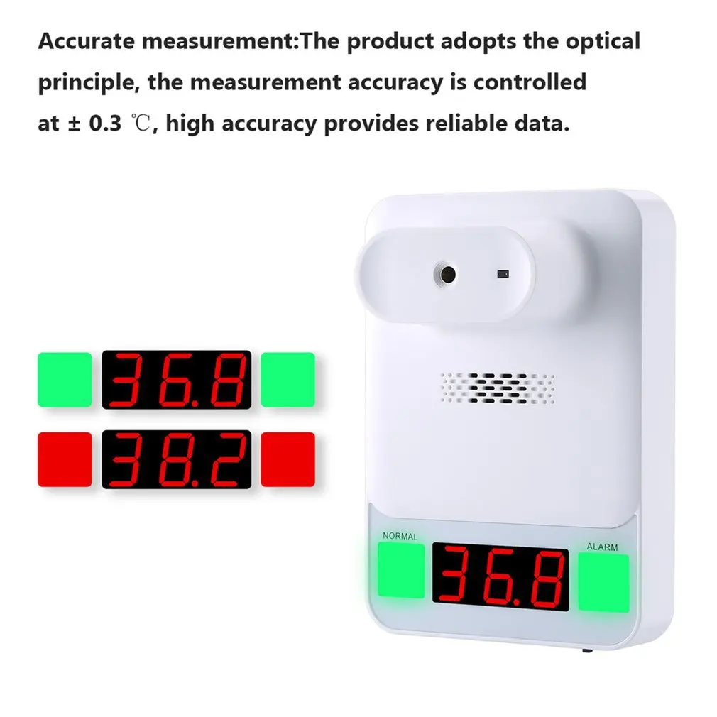 Non-contact Infrared Thermometer Wall-mounted Thermometer High Precision Desktop Automatic Induction Thermometer
Non-contact Infrared Thermometer Wall-mounted Thermometer High Precision Desktop Automatic Induction Thermometer