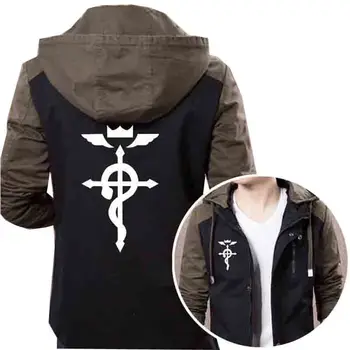 2019 New Spring Autumn Fullmetal Alchemist Hoodie Anime Coat Men zipper Jacket
2019 New Spring Autumn Fullmetal Alchemist Hoodie Anime Coat Men zipper Jacket