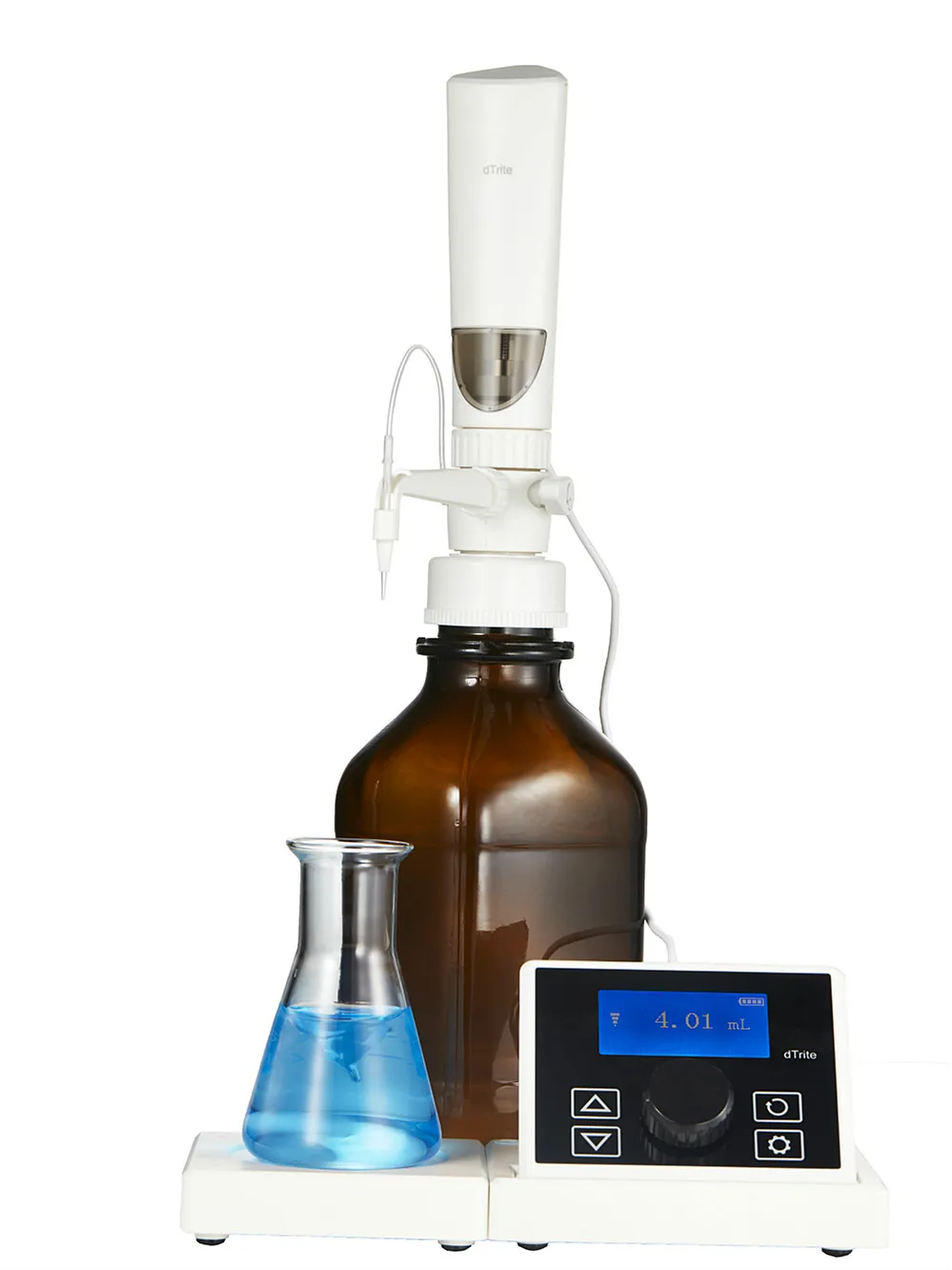 Electronic Titrator dTrite Digital Burette 0.01 99.99ml Bottle top