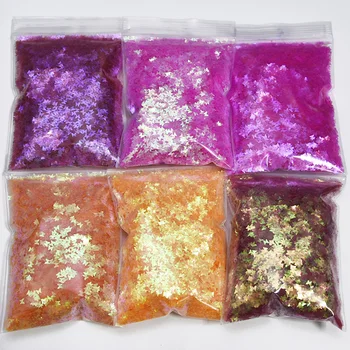 

50g/bag Holographic Butterfly Loose glitters, Butterflies glitter 3mm UV resin, nail gel, acrylic nail, nail polish glitter