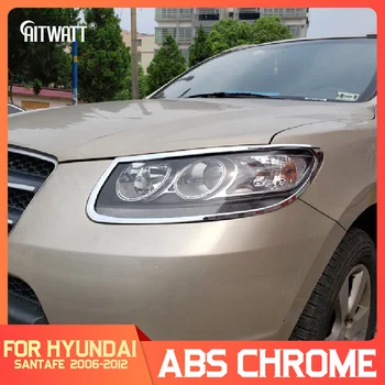 AITWATT For Hyundai Santafe Santa Fe 2006-2012 ABS Chrome Exterior Front Headlight Cover Trim Cover Trims Molding Garnish 2pcs
AITWATT For Hyundai Santafe Santa Fe 2006-2012 ABS Chrome Exterior Front Headlight Cover Trim Cover Trims Molding Garnish 2pcs