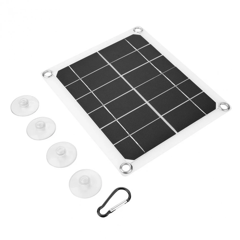 10W Flexible Solar Panel portable Solar USB interface 5V 2A Cell Kit Monocrystalline DIY Module for Outdoor Hiking DC Adaptor
10W Flexible Solar Panel portable Solar USB interface 5V 2A Cell Kit Monocrystalline DIY Module for Outdoor Hiking DC Adaptor