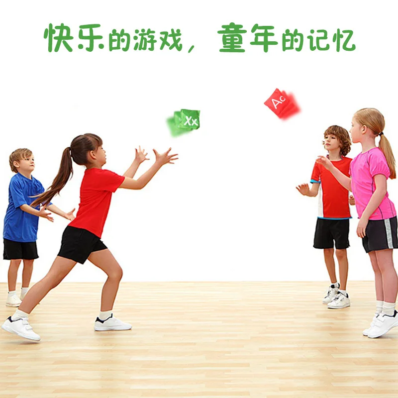 English letter sandbags for kindergarten children square throwing sandbags game throwing sandbags outdoor toys for girls boys 
English letter sandbags for kindergarten children square throwing sandbags game throwing sandbags outdoor toys for girls boys