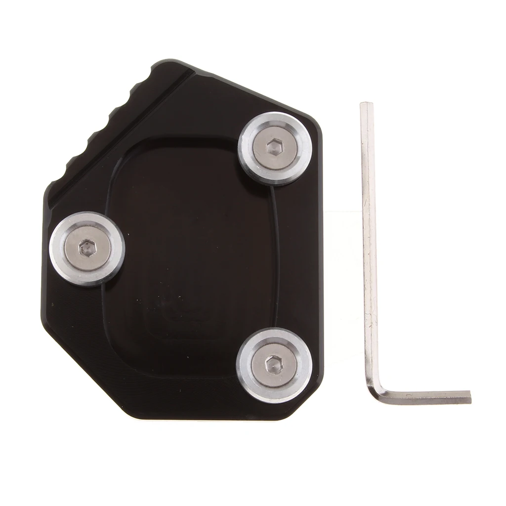 Motorcycle CNC Side Stand Kickstand Enlarge Plate Pad For Honda NC700S/X 2014 2015 Motorcycle CNC Side Stand Kickstand Enlarge Plate Pad For Honda NC700S/X 2014 2015