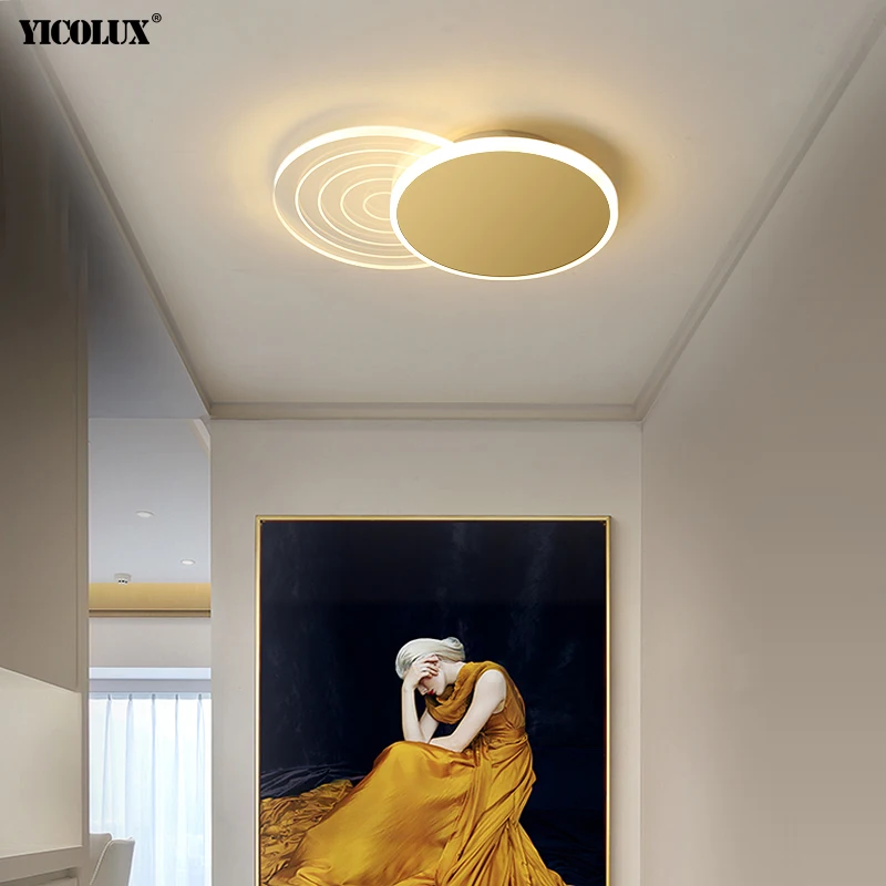 New Round Square LED Ceiling Lights Indoor Lighting Iron Acrylic Luminaire Living Room Bedroom Corridor Aisle Porch Home Lamps
New Round Square LED Ceiling Lights Indoor Lighting Iron Acrylic Luminaire Living Room Bedroom Corridor Aisle Porch Home Lamps