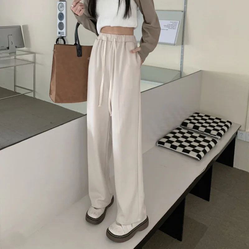 women's clothing han edition the new 2021 ~ show thin elastic waist drape draw string wide-legged pants leisure female
women's clothing han edition the new 2021 ~ show thin elastic waist drape draw string wide-legged pants leisure female