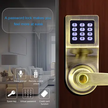Digital Intelligent Biometric Fingerprint Lock Keyless Smart Door Lock Anti-theft Electronic Lock for Interior Door
Digital Intelligent Biometric Fingerprint Lock Keyless Smart Door Lock Anti-theft Electronic Lock for Interior Door