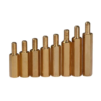 10pcs Solid Brass Copper M3 Hex Standoff Hexagon Pillar Male-Female Female Spacer outside thread length 3/4/5mm
10pcs Solid Brass Copper M3 Hex Standoff Hexagon Pillar Male-Female Female Spacer outside thread length 3/4/5mm
