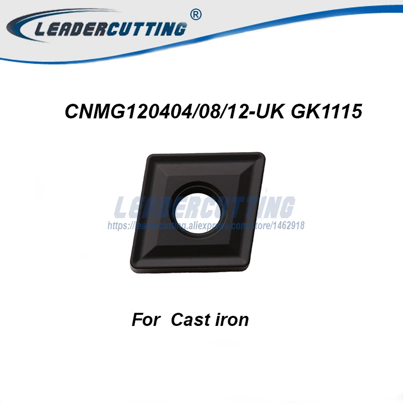 Фото Вставки поворотные CNMG120404-UK CNMG190612-UK GK1115 CNMG120404/120408/120412-HK * 10 шт. режущее лезвие для